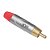 Conector RCA Macho Bucha Vermelha DLK RCA-002 - DATALINK - Imagem 3