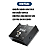 Pedal TalkBack com Led com Trava TBLC Preto Santo Angelo - Imagem 2