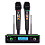Microfone Sem Fio Duplo Recarregável Kadosh K 422m Rec - Imagem 1
