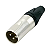 Conector Xlr 3 Vias Macho Cs20 Custom Sound - Imagem 1