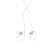 Fone Tipo C Com Microfone Branco Dylan Dc-25 - Imagem 1