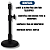 PEDESTAL DE MESA COM TUBO TELESCOPICO PQ PRETO MPS2BK VISÃO - Imagem 1