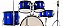 Bateria Junior Azul Metalico AZ one drum JBJ1049 - NAGANO - Imagem 2
