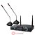 Microfone Profissional Gooseneck Duplo Sem fio KRD200DG - KARSECT - Imagem 1