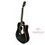 Violão 6 Cordas de Aço Elétrico ANDES EQ BKS - TAGIMA - Imagem 3