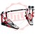 OUTLET - Pedal Duplo de Bateria IRON COBRA HP600DTW - TAMA - Imagem 1