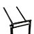 Rack Para Periféricos 8U Desmontável Pequeno Com Rodas RS-10 - SATY - Imagem 3