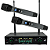 Microfone Sem Fio Duplo Uhf Tsi-8299 Plus - Imagem 1