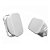 Caixa Para Ambiente 60W (Par) Branca AW6-W - BSA - Imagem 1