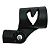 Cachimbo Plástico para Microfone sem Fio Preto Vector - Imagem 1