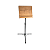 SUPORTE P/ PARTITURA C/ MADEIRA 5050-M SATY - Imagem 1
