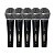 Kit de 5 Microfones de Mão Dinâmico HT48A-5 - CSR - Imagem 4