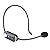 Microfone sem Fio Headset Transmissor e Receptor Controle de volume SK-PRO240 - Skypix - Imagem 2