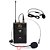 Kit Microfone Sem Fio Mão/Headset/Lapela TSI-1200-CLI-UHF - TSI - Imagem 3