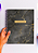Agenda Masculina Personalizada Mármore cinza/preta - Imagem 3