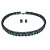 CONJUNTO CHOCKER ZIRCONIAS VERDES E ROXAS - Imagem 1