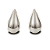 BRINCO BIG GOTA OU VIRGULA BOJUDA RODIO BRANCO - Imagem 1