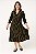 VESTIDO CHEMISE MALHA ESTAMPADO VERDE MUSGO E PRETO - Imagem 1