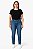 CALÇA JEANS SKINNY LAVAGEM MEDIA - Imagem 1