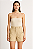 SHORT LINHO COM BOLSO FACA COM LAPELA E BOTAO - Imagem 1