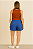 SHORT LINHO COM DOIS BOTOES BOLSO FACA AZUL ROYAL - Imagem 2