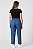 CALÇA FORRADA BOLSOS PESPONTADOS CREPE DE JEANS - Imagem 2
