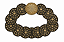 CINTO COURO SINTETICO BOHO GRANDE PRETO - Imagem 1