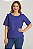 BLUSA LISA DECOTE CANOA COM MANGA TRABALHADA - Imagem 1