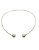 COLAR CHOCKER ARO FINO COM PEROLAS - Imagem 1