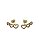 BRINCO EARCUFF CORAÇÕES VAZADOS - Imagem 2