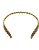 COLAR CHOCKER ARO ABERTO COM ZIRCONIAS - Imagem 1
