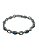 PULSEIRA COM PEDRA HOWLITA AZUL E ZIRCONIAS - Imagem 1