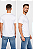 Camiseta Masculina Dry Fit Comfort com Elastano Branca - Imagem 3