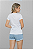 Baby Look Anti pilling Comfort Branca 100% poliéster - Imagem 2