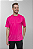 Camiseta rosa shock 100% poliéster - Imagem 1