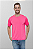 Camiseta Dry Comfort Com Elastano Rosa Neon - Imagem 1