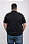 Camiseta Polo Masculina Plus Size Preta em Malha Piquet PA - Imagem 2