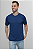 Camiseta Dry Comfort Com Elastano Azul Marinho - Imagem 1