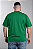 Camiseta Masculina Plus Size Verde Bandeira 100% Poliéster - Imagem 2