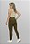 Calça Legging Suplex Cós Alto Verde Cipress - Imagem 2