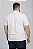 Camiseta Polo Masculina Plus Size Branca 100% Poliéster Sublimável - Imagem 2