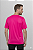 Camiseta Masculina PV Malha Fria Rosa Shock - Imagem 2
