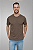 Camiseta Masculino PV Malha Fria Marrom Mocca Mousse - Imagem 1