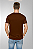 Camiseta PV Malha Fria Marrom Mocca Mousse - Imagem 2