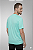 Camiseta Masculina Dry Fit Comfort com Elastano Verde Claro (Tiffany Blue) - Imagem 2