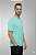 Camiseta Masculina Dry Fit Comfort com Elastano Verde Claro (Tiffany Blue) - Imagem 1