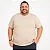 Camiseta Plus Size PV Malha Fria Bege - Imagem 1