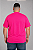Camiseta Masculina Plus Size Rosa Shock 100% Poliéster - Imagem 2