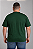 Camiseta Masculina Plus Size Verde Militar 100% Poliéster - Imagem 2