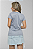 Baby Look Cinza Mescla 100% Poliéster - Imagem 2